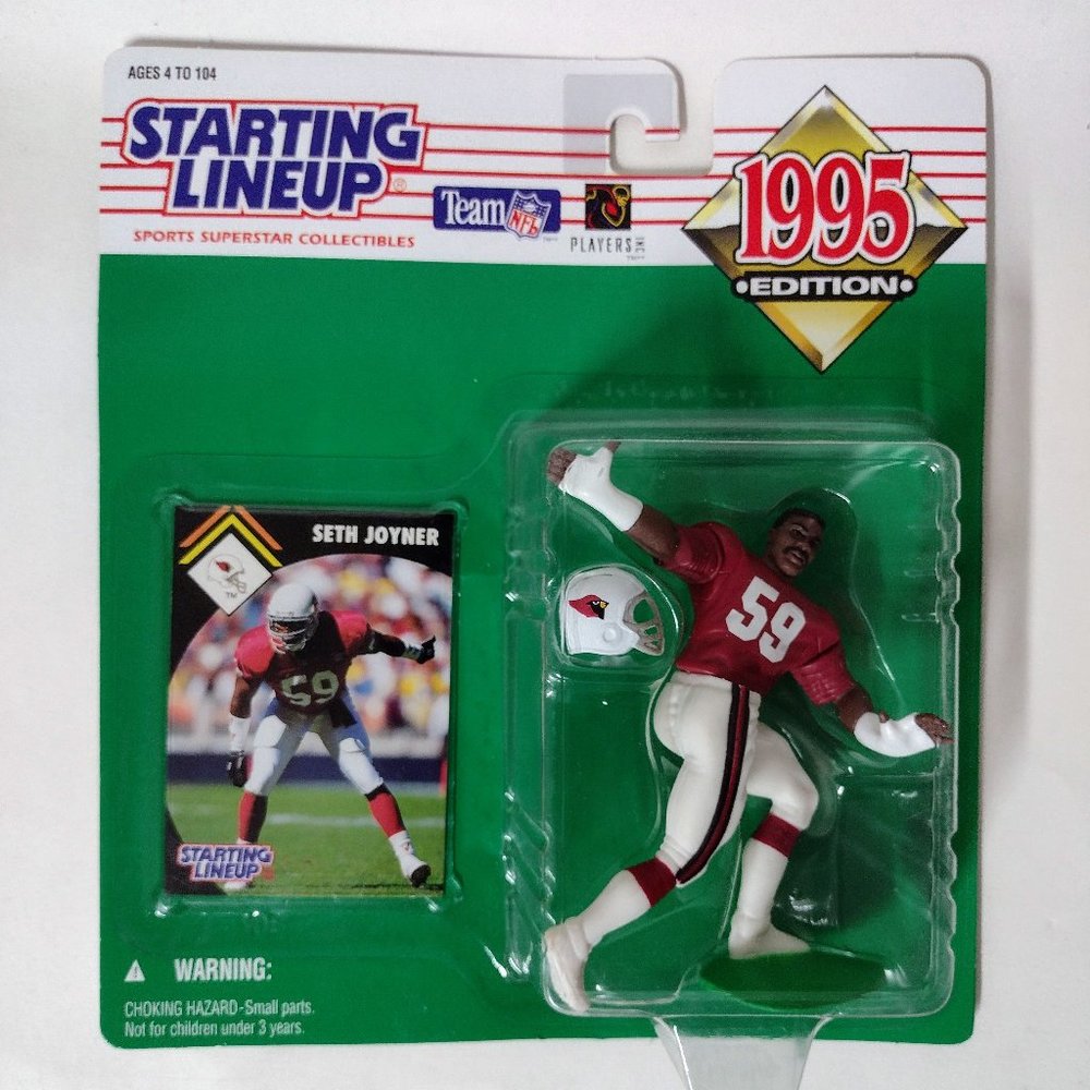 1995 Seth Joyner Arizona Cardinals Kenner Starting Lineup NFL football figure